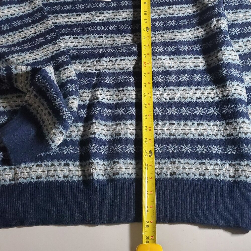 Schott Bros. NYC Fair Isle Crewneck Sweater NWT Sz XL - Picture 8 of 15